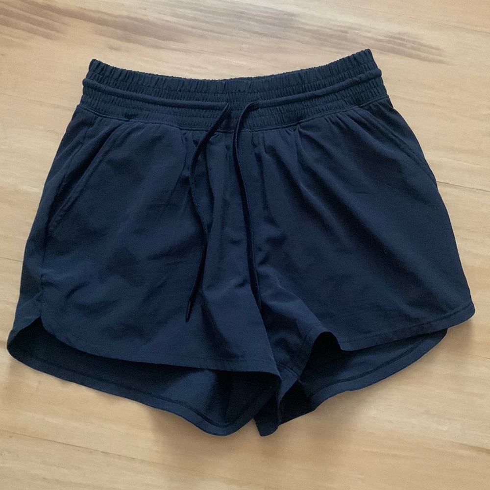 Abercrombie and Fitch YPB Lined Running Shorts, Black, Size Small
